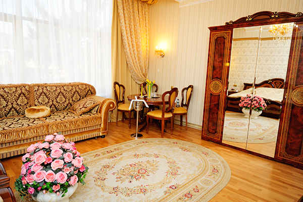 Люкс студия 1-комнатный (45 м.кв.)   на 6 этаже