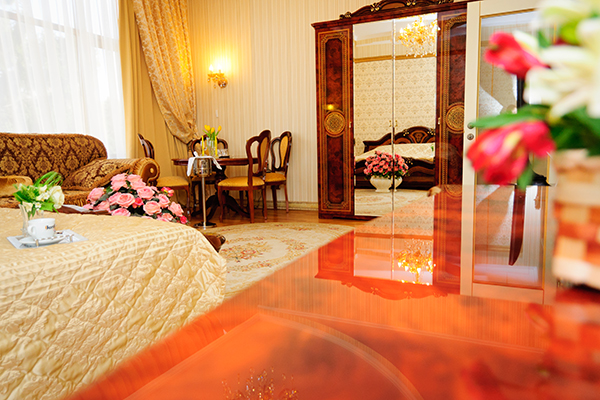 Люкс студия 1-комнатный (45 м.кв.)   на 6 этаже