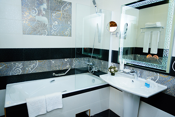 Люкс студия 1-комнатный (45 м.кв.)   на 6 этаже