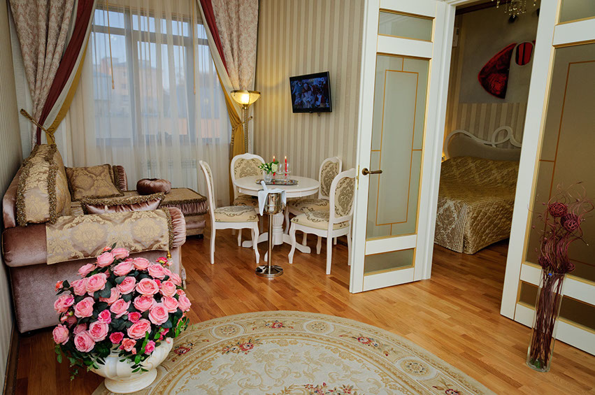 Люкс романтический 2-комнатный 2-местный, 51 м2